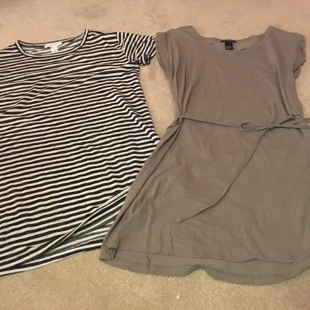 T-Shirt Dresses XS and S 5/$25!